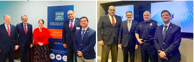 Moments during meetings with The United States Council for International Business (USCIB) and U.S. Customs and Border Protection (CBP) in Washington, D.C.