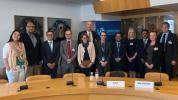 UNIDIR’s Working Group formed by representatives of global manufacturers and UN officials. Representing BASC, Álvaro Alpízar, President of the Board of Directors of WBO. 