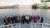 Delegates of the BASC Trade Mission to the Port of Los Angeles - Port LA.