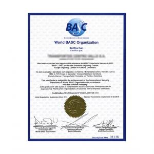 Certificación BASC