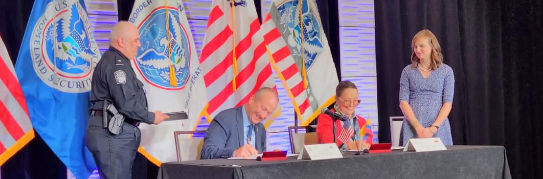 Ingrid Diaz, Director of Customs Management. Troy A. Miller, Acting Commissioner of U.S. Customs and Border Protection.