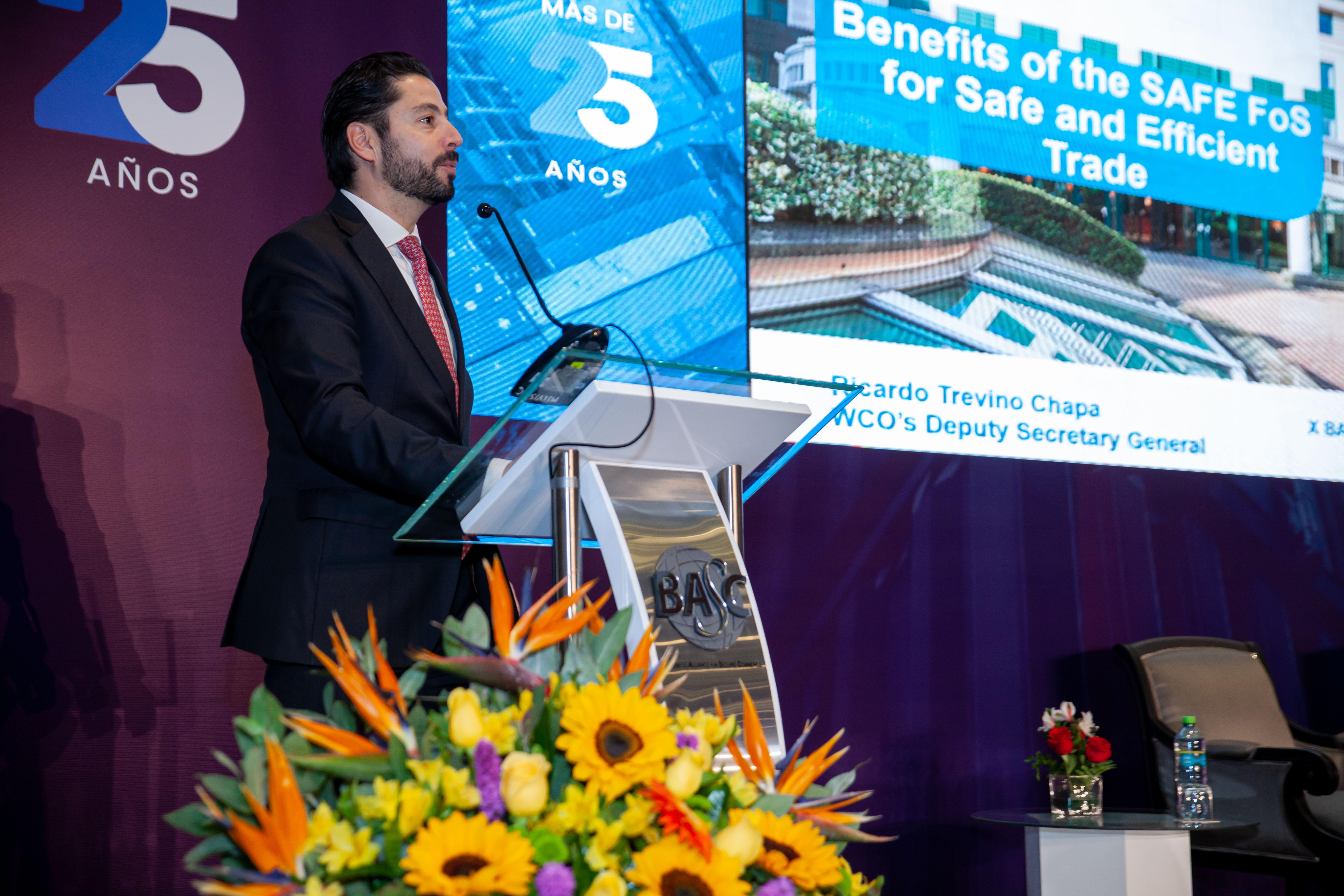 Deputy Secretary General of the World Customs Organization (WCO) participated in the 10th World Business Alliance for Secure Commerce (BASC) Congress held in Lima, Peru.